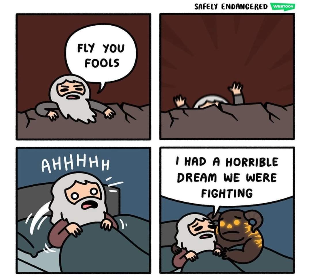 Obrázek Gandalf sen