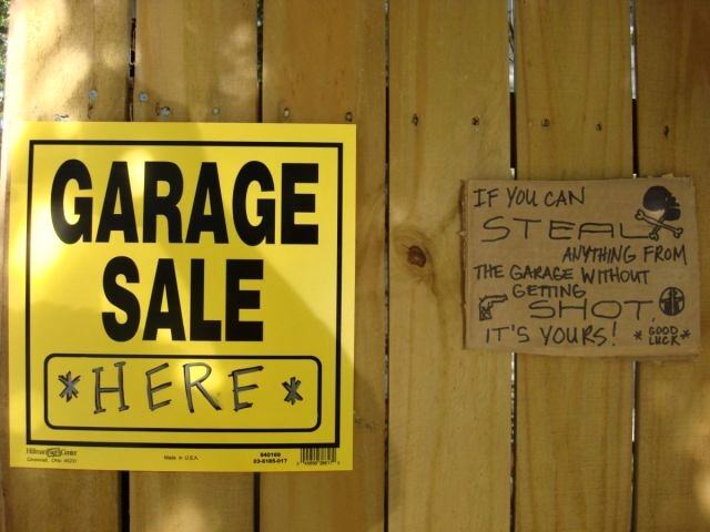 Obrázek Garage sale