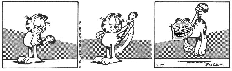Obrázek Garfield science