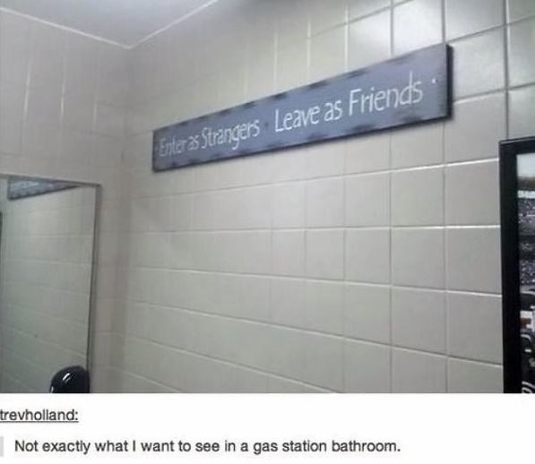 Obrázek Gas Station Bathroom