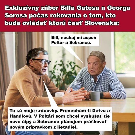 Obrázek Gates a Soros