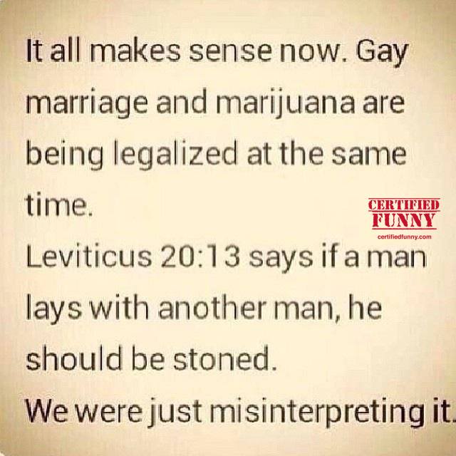 Obrázek Gays should be stoned