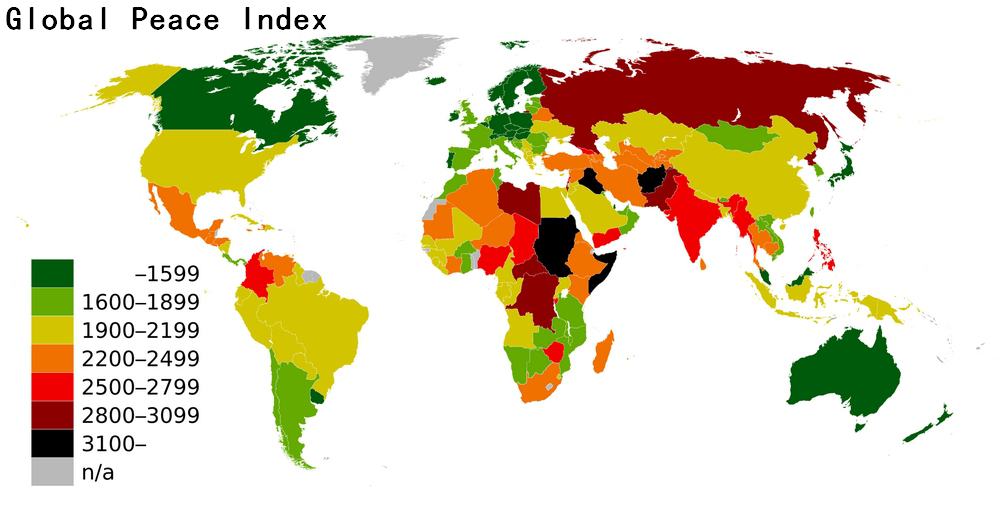 Obrázek Global Peace Index