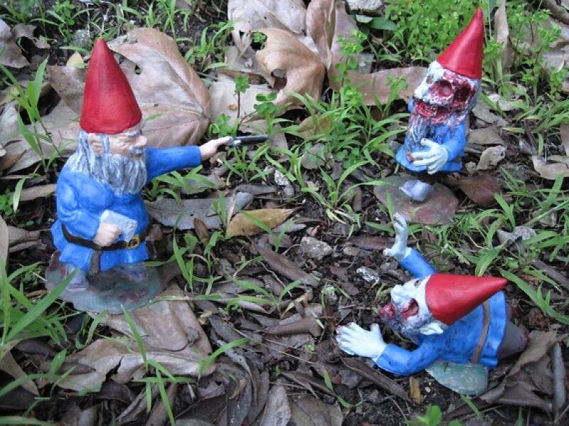 Obrázek Gnome Shoots at Friends