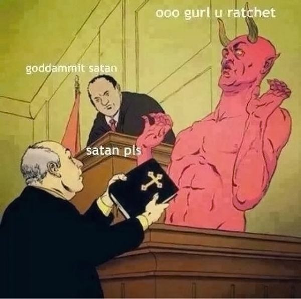 Obrázek Goddamit Satan  