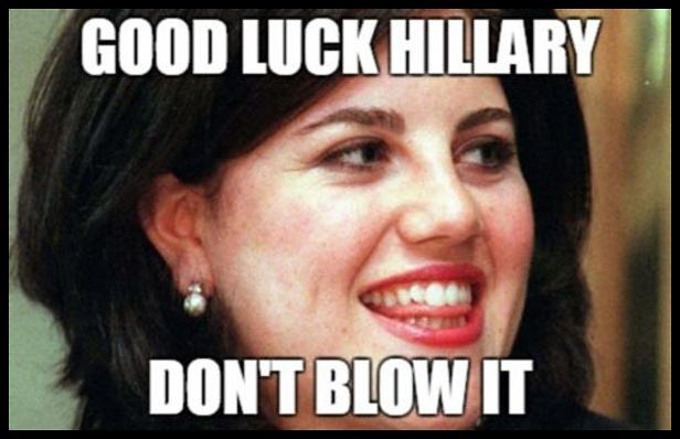 Obrázek Good Luck Hillary