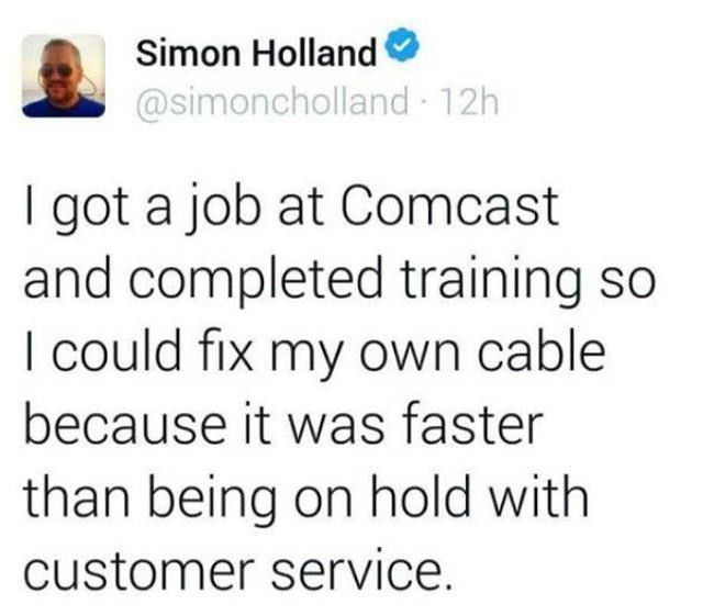 Obrázek Got A Job With Comcast