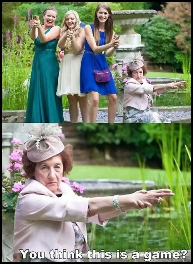 Obrázek Grandmas never fuck around