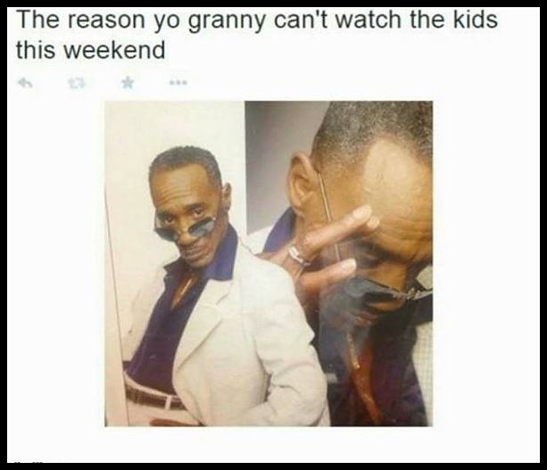Obrázek Granny Cant Watch The Kids