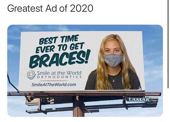 Obrázek Greatest ad of 2020