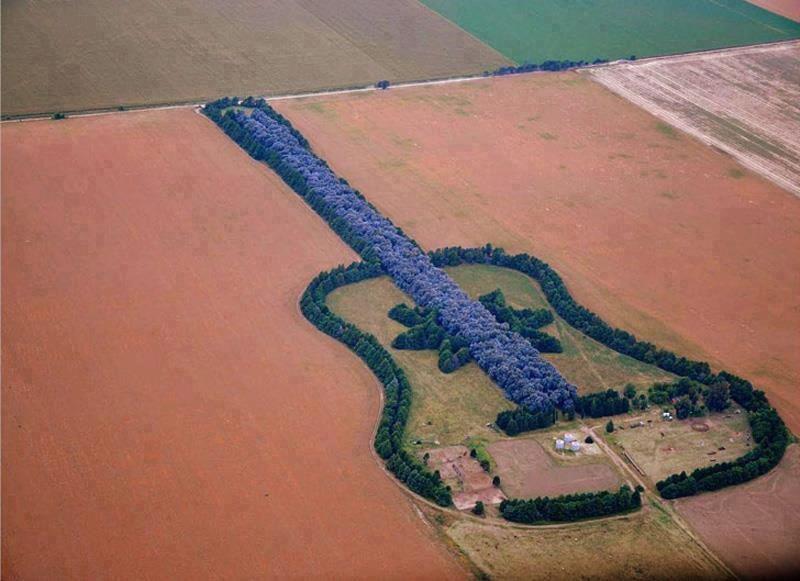 Obrázek Guitar-farmer in Argentina