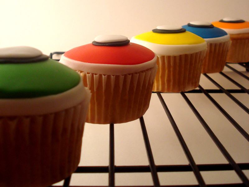 Obrázek Guitar hero cupcakes