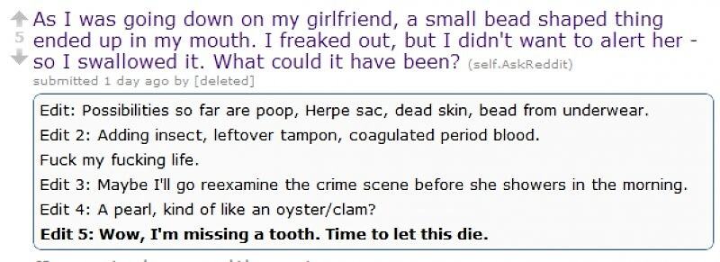 Obrázek Guy Doesnt Know What He Swallowed