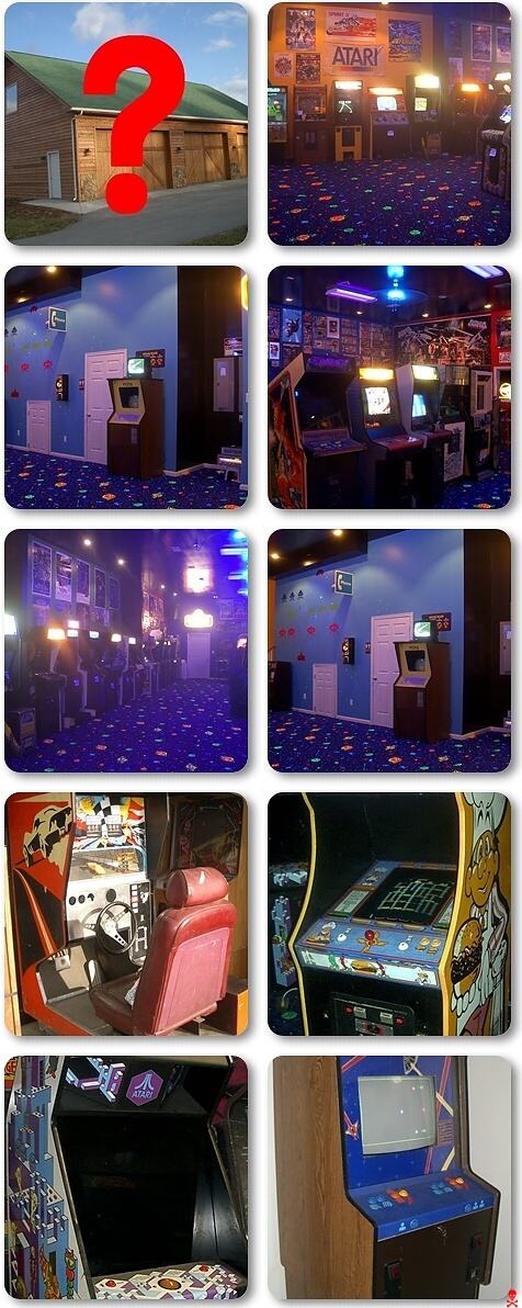 Obrázek Guy builds a video arcade in his back yard