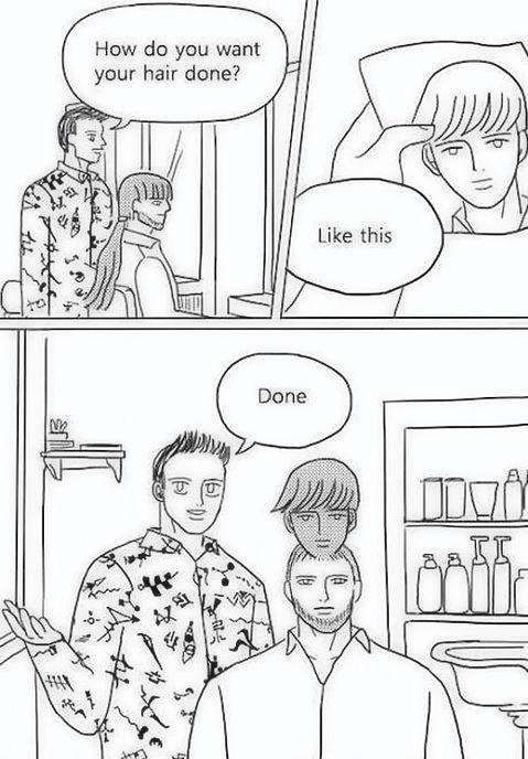 Obrázek Haircut-comic