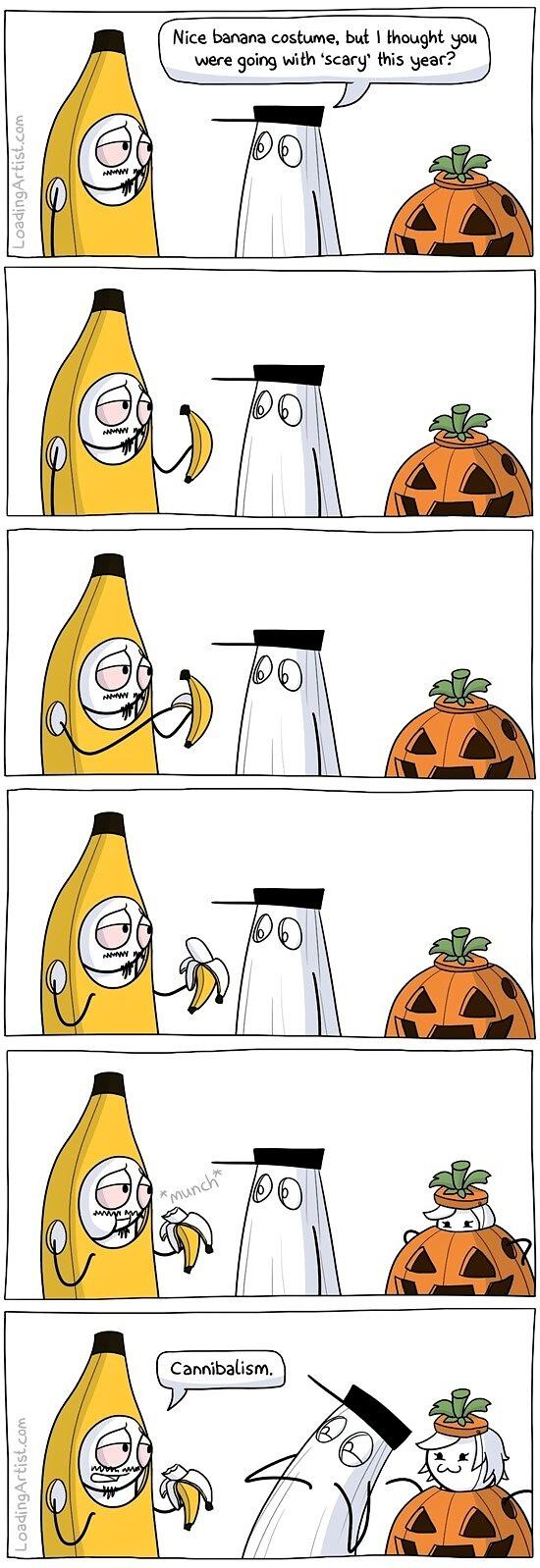 Obrázek Halloween Banana