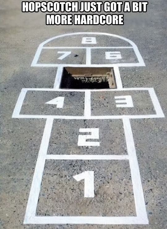 Obrázek Hardcore hopscotch
