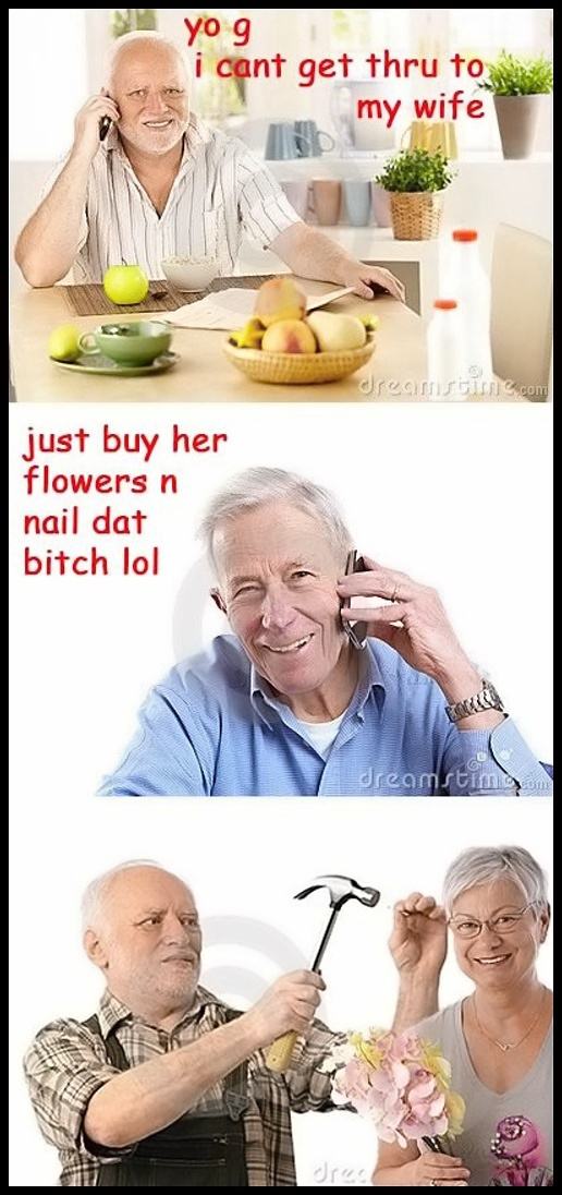 Obrázek Harold nails his wife