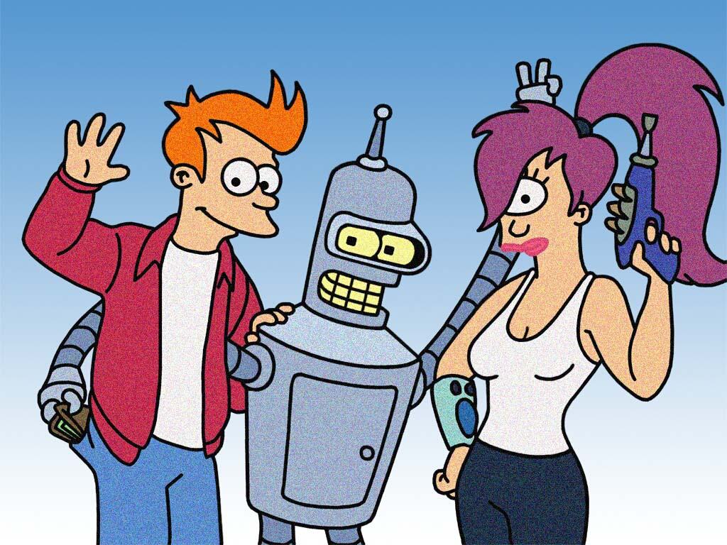 Obrázek Hello Futurama 1024