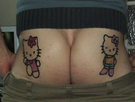Obrázek Hello Kitty-butt