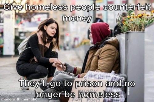 Obrázek Helping the homeless