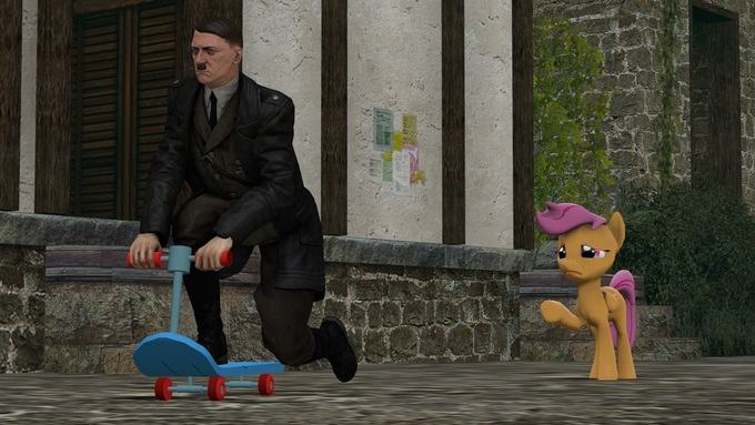 Obrázek Hitler stole my scooter