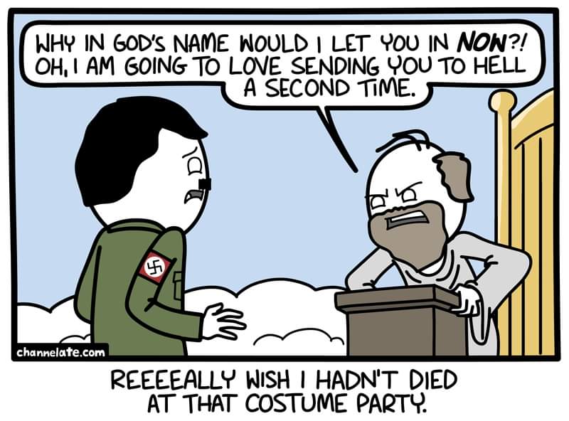 Obrázek Hitler v nebi