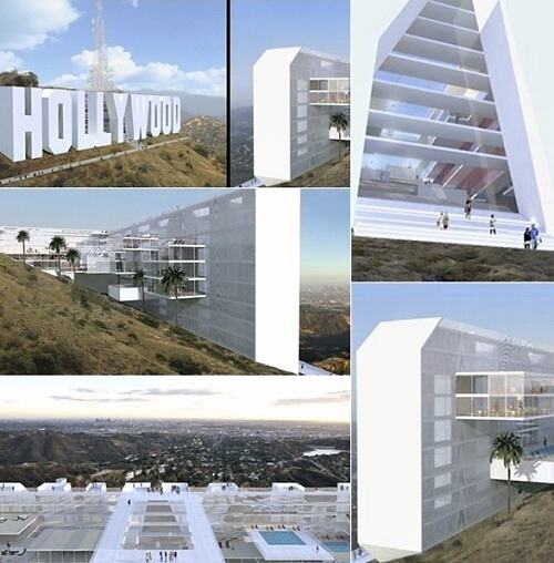 Obrázek Hollywood Sign Hotel Concept