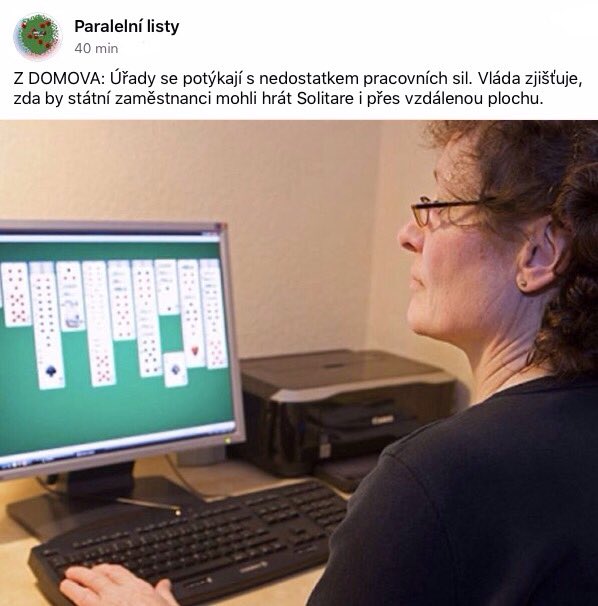 Obrázek Homeoffice pro statni zamestnance