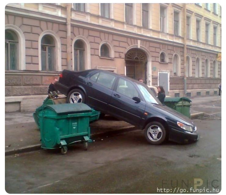 Obrázek Honzo to stare auto jsem uz vyhodila. cestou z prace kup nove