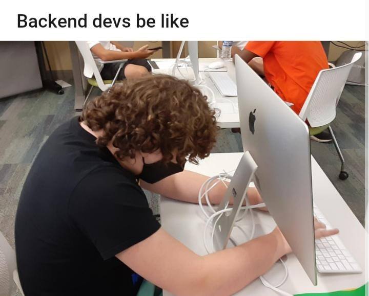 Obrázek How backend devs look like