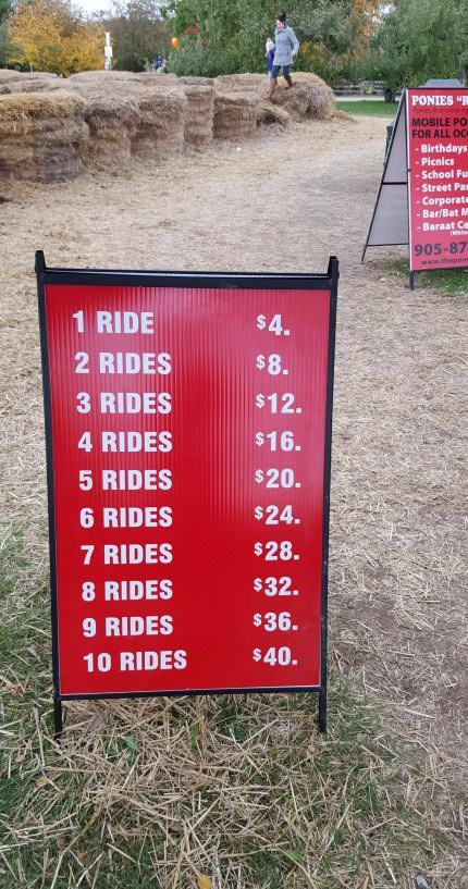Obrázek How much for 11 rides
