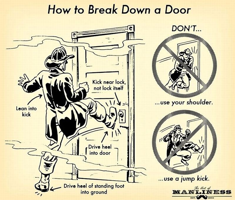 Obrázek How to break down a door