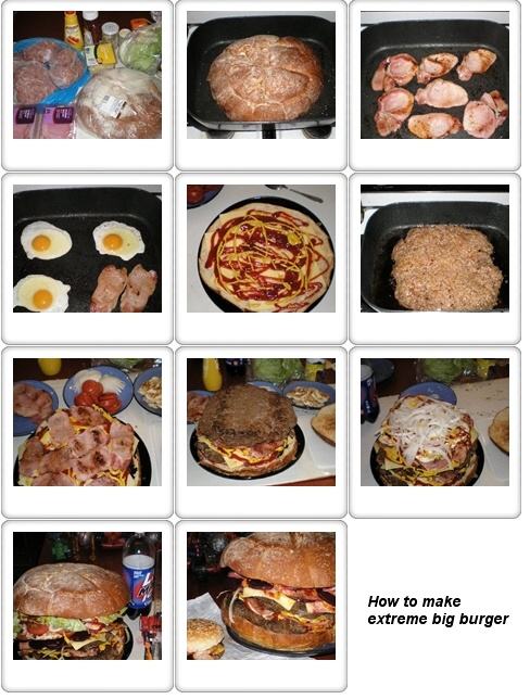 Obrázek How to make extreme big burger