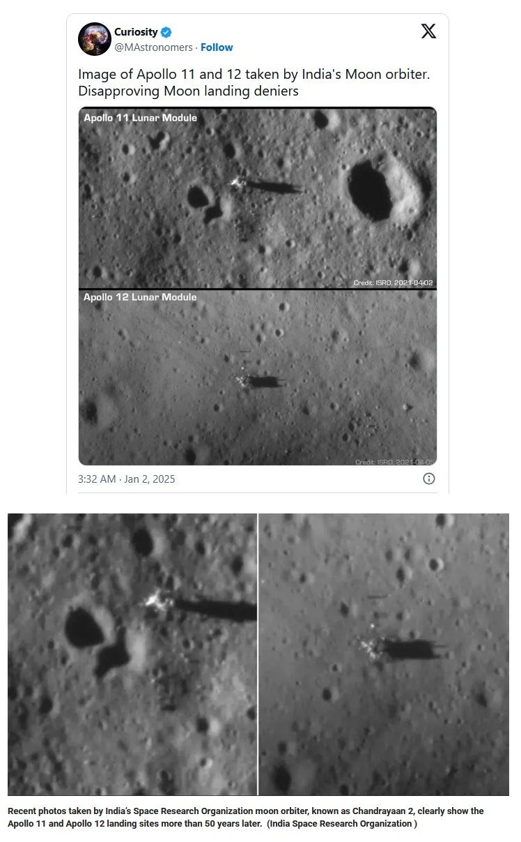 Obrázek Human lunar explorers never landed