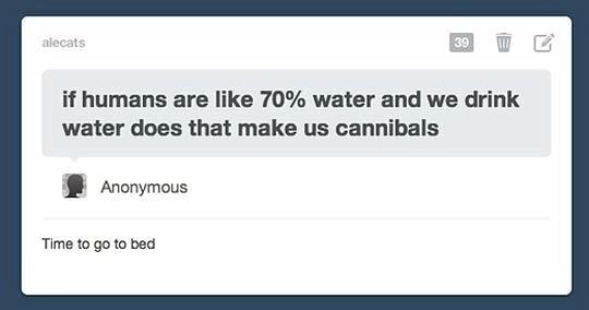 Obrázek Humans-water-cannibals-bed-drink