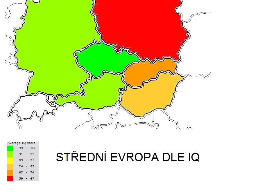 Obrázek IQ MAPA STREDNI EVROPA