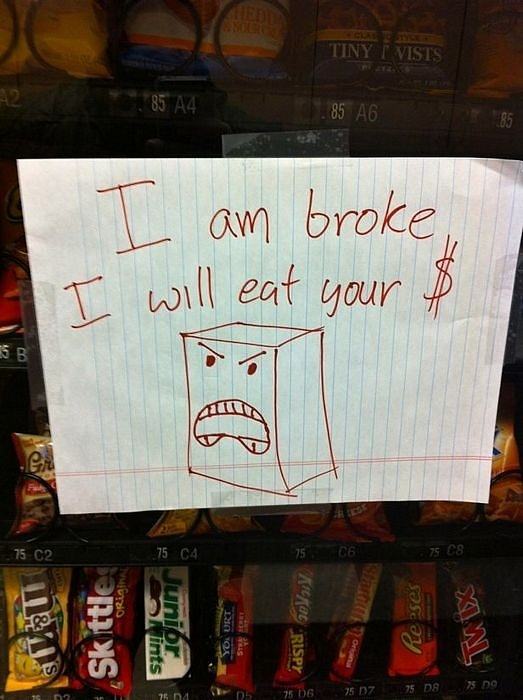 Obrázek I am broke - 10-05-2012