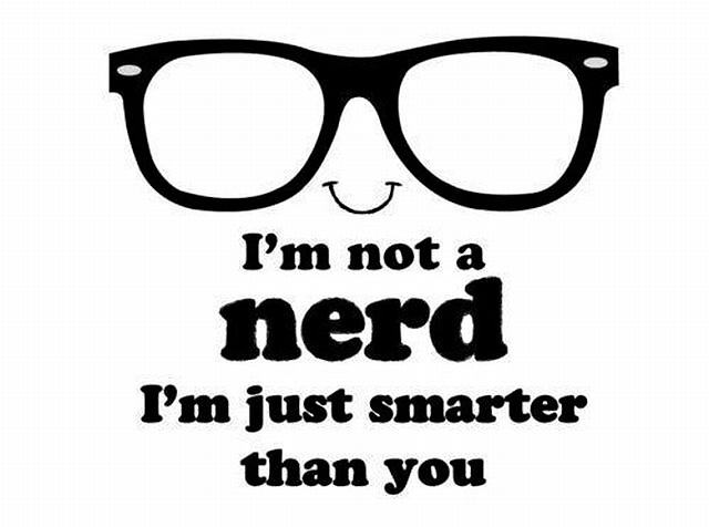 Obrázek I am not nerd