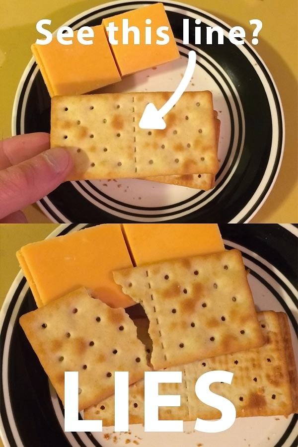 Obrázek I dont trust crackers 