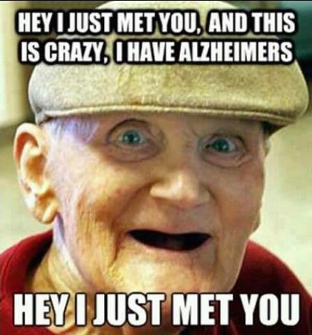 Obrázek I just met Alzheimer