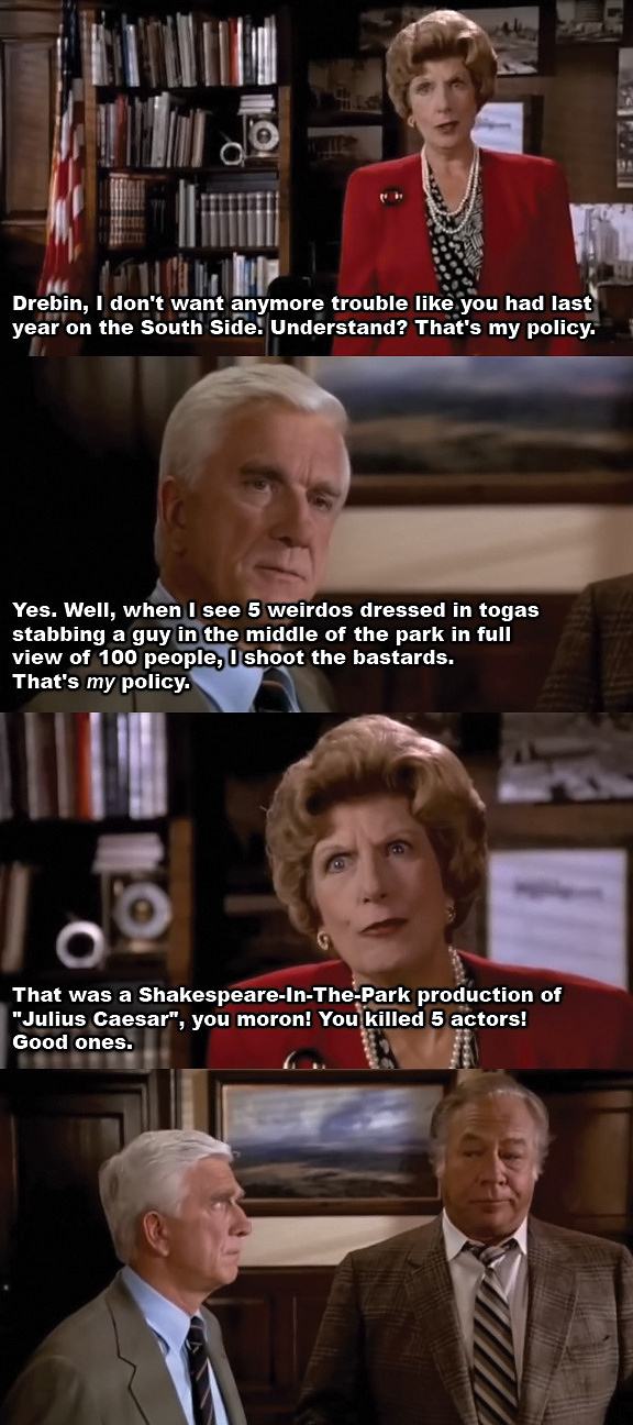 Obrázek I miss Leslie Nielsen