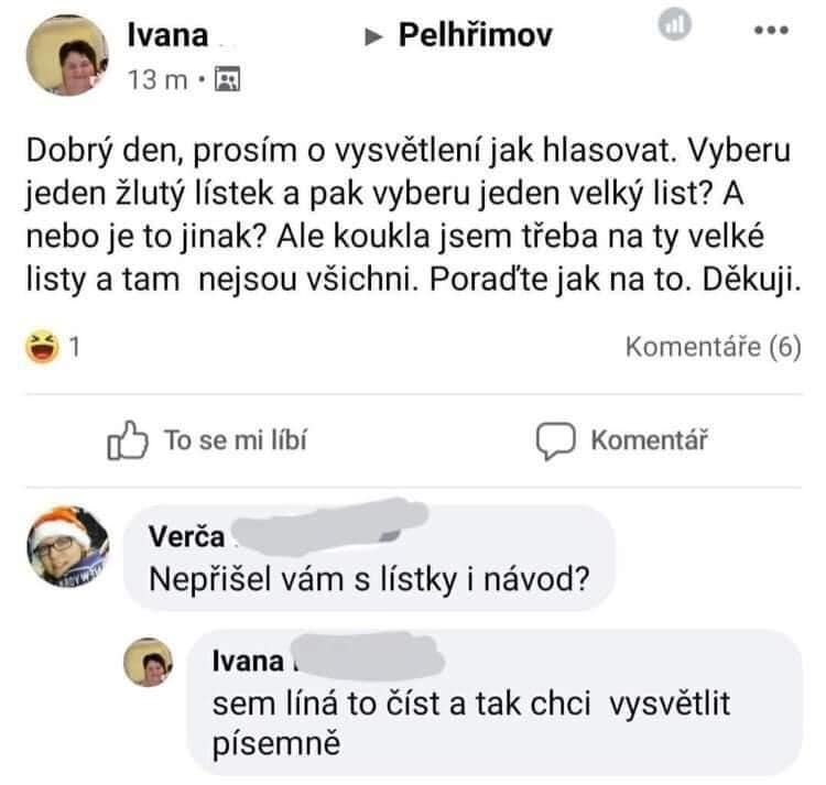 Obrázek I pani Ivana smi volit