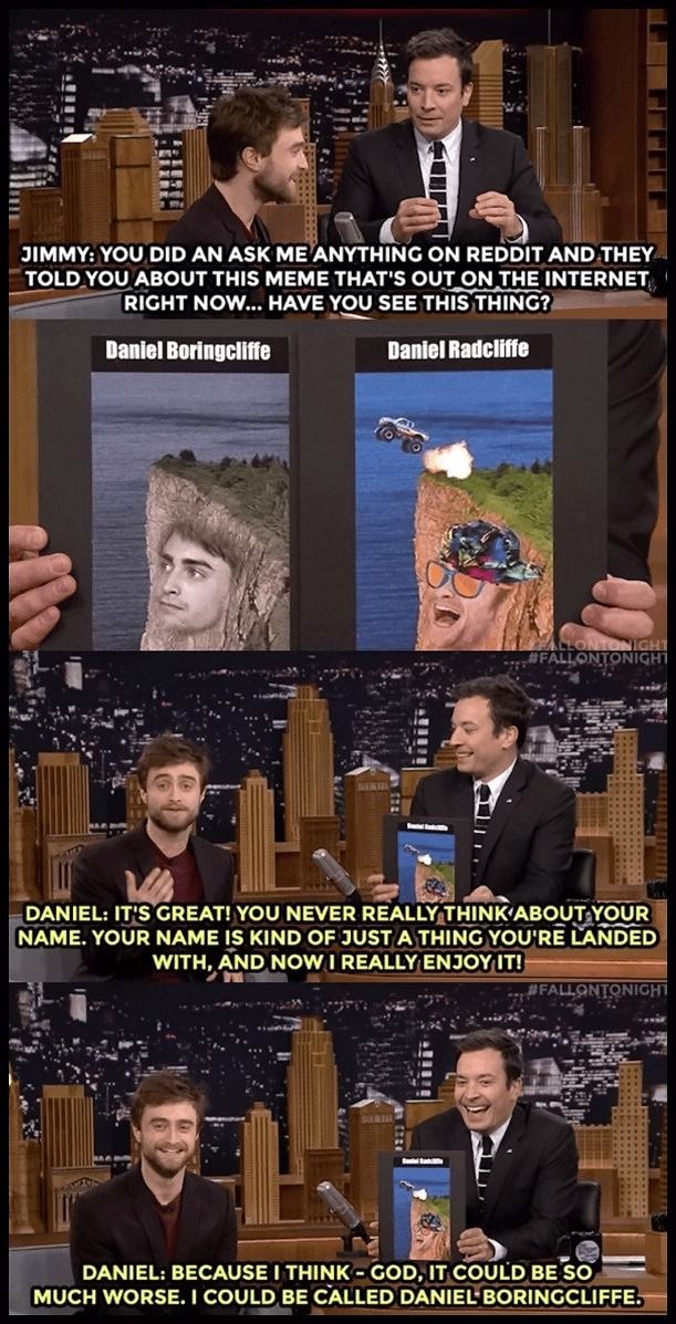 Obrázek I think Daniel Radcliffe really enjoyed his AMA