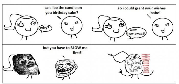 Obrázek I wana be a birthday candle