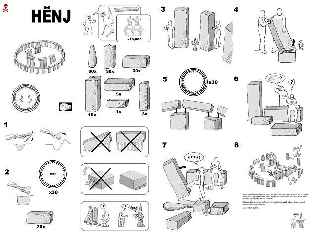 Obrázek Ikea Stonehenge