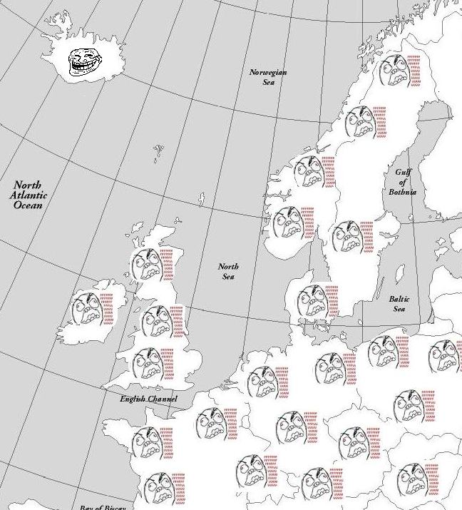 Obrázek Im from Iceland and this is how i see Europe