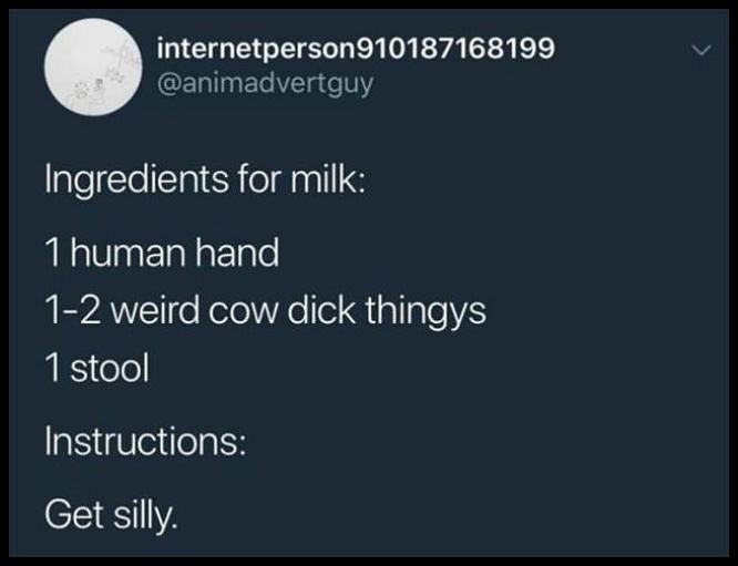 Obrázek Ingredients For MILK