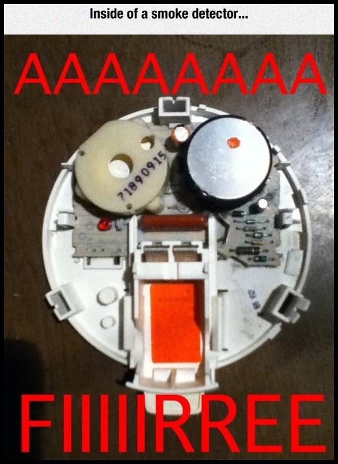 Obrázek Inside A Smoke Detector