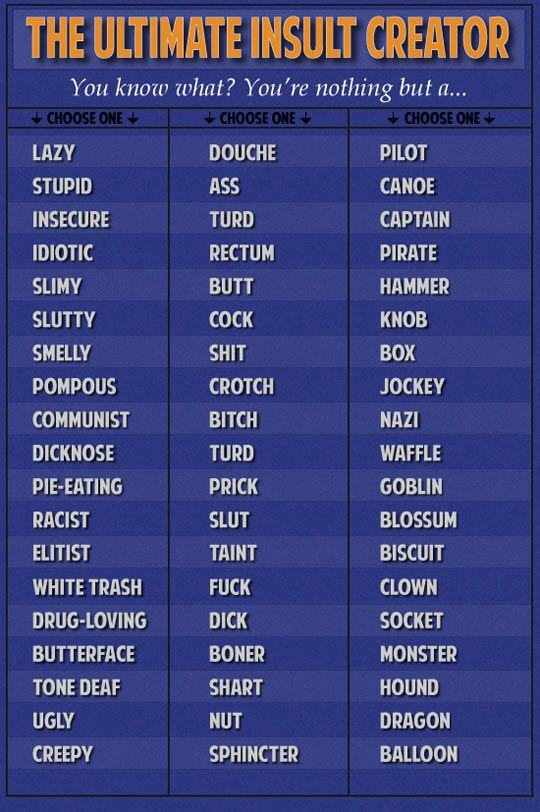 Obrázek Insult creator